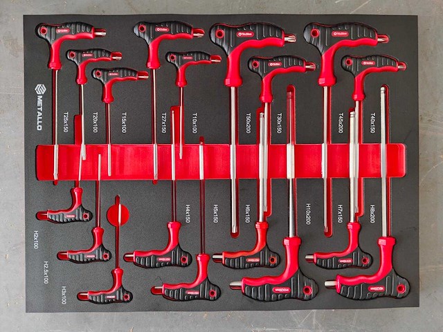 Gereedschapswagen metallo red xxl - afbeelding 3 van  7