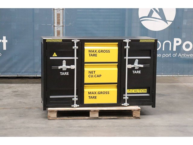 Gereedschapswagen scheepscontainer nieuw - afbeelding 1 van  1