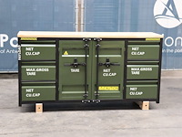 Gereedschapswagen scheepscontainer nieuw - afbeelding 1 van  1