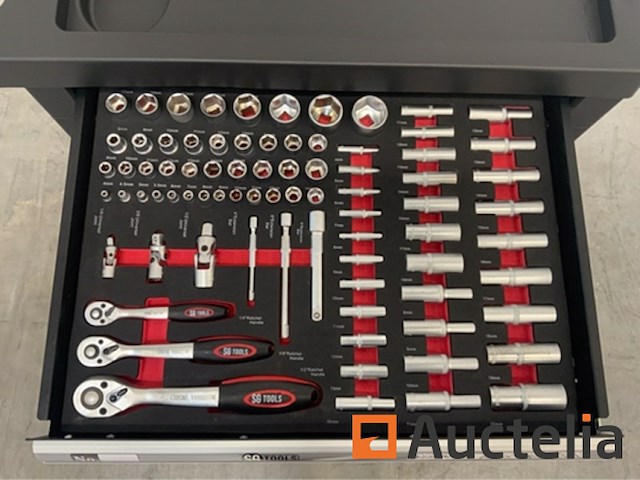 Gereedschapswagen sg-tools 257-delig - afbeelding 10 van  13