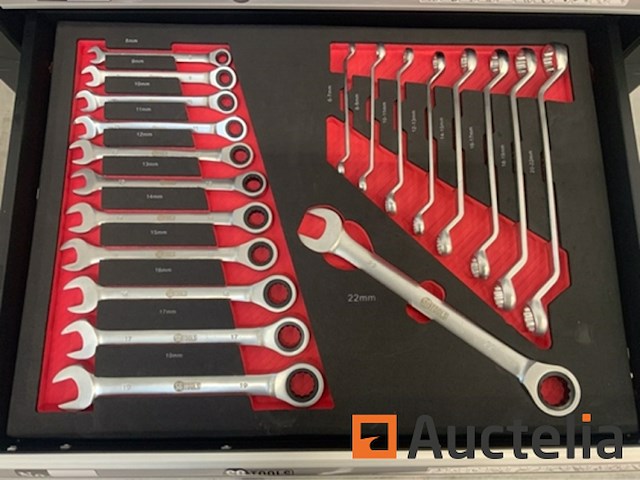 Gereedschapswagen sg-tools 257-delig - afbeelding 4 van  13