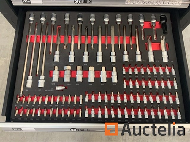 Gereedschapswagen sg-tools 257-delig - afbeelding 3 van  13