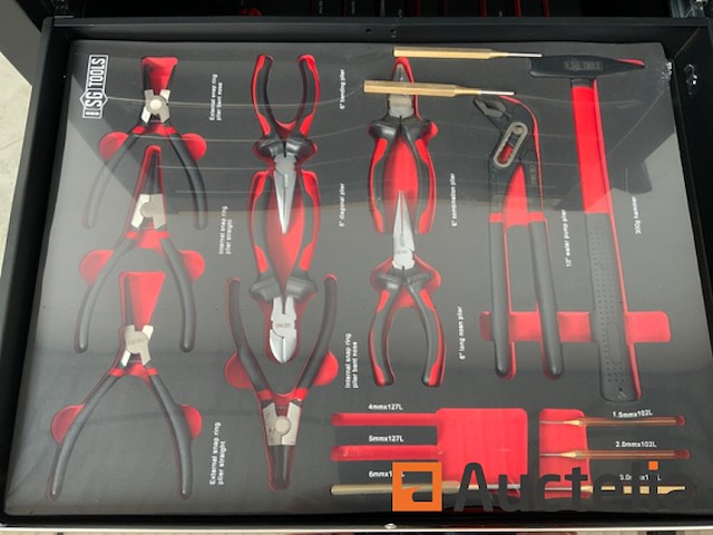 Gereedschapswagen stahlgruppe 258 delig - afbeelding 9 van  14