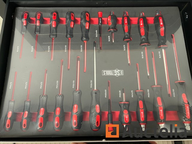 Gereedschapswagen stahlgruppe 258 delig - afbeelding 10 van  14