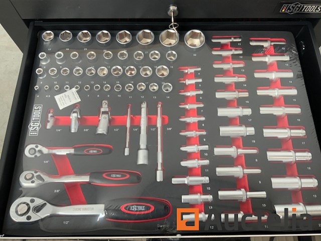 Gereedschapswagen stahlgruppe 258 delig - afbeelding 2 van  14