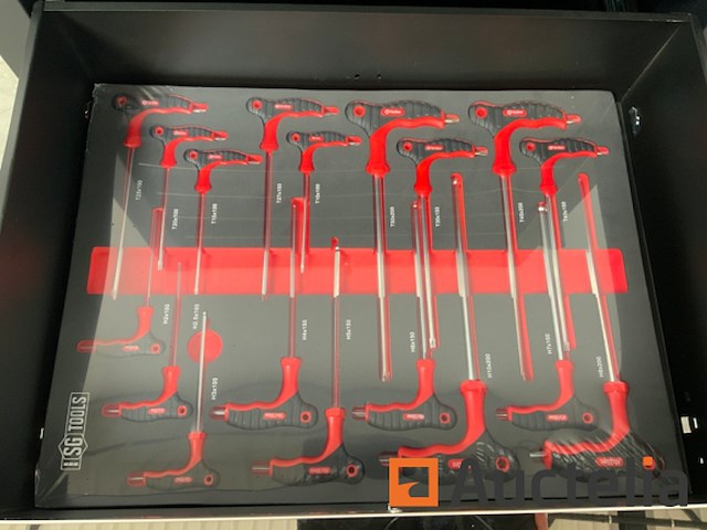 Gereedschapswagen stahlgruppe 258 delig - afbeelding 12 van  14