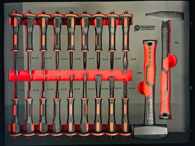 Gereedschapswagen stahlgruppe sg2024 - 327-delige - afbeelding 6 van  25