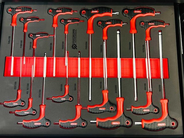 Gereedschapswagen stahlgruppe sg2024 - 327-delige - afbeelding 10 van  25