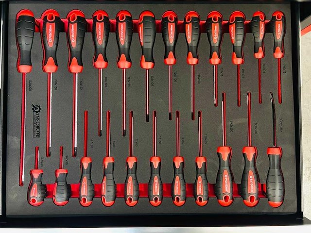 Gereedschapswagen stahlgruppe sg2024 - 327-delige - afbeelding 5 van  25