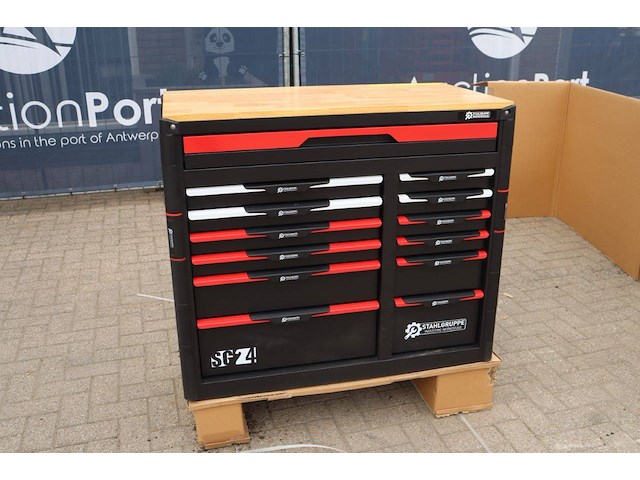 Gereedschapswagen stahlgruppe sg4 met gereedschap nieuw - afbeelding 1 van  1