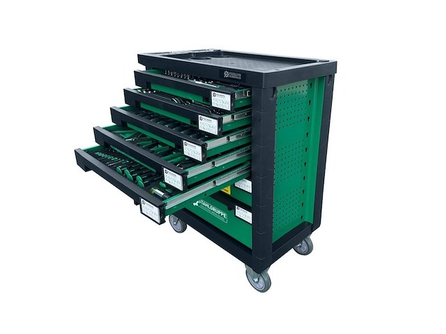 Gereedschapswagen stahlgruppe sg9 met 212 stuks gereedschap nieuw - afbeelding 1 van  1