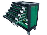 Gereedschapswagen stahlgruppe sg9 met 212 stuks gereedschap nieuw - afbeelding 1 van  1