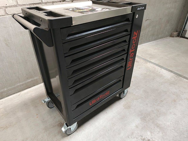 Gereedschapswagen ultratoolz met gereedschap - afbeelding 1 van  1
