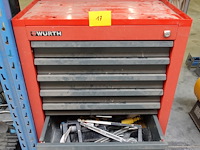 Gereedschapswagen wurth - afbeelding 2 van  9