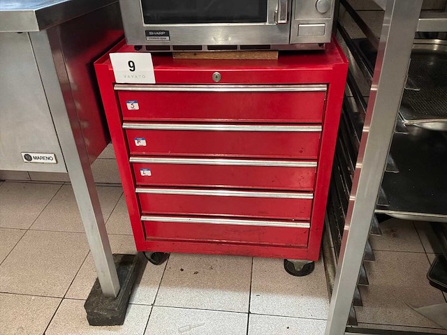 Gereedschapswagen - afbeelding 1 van  3
