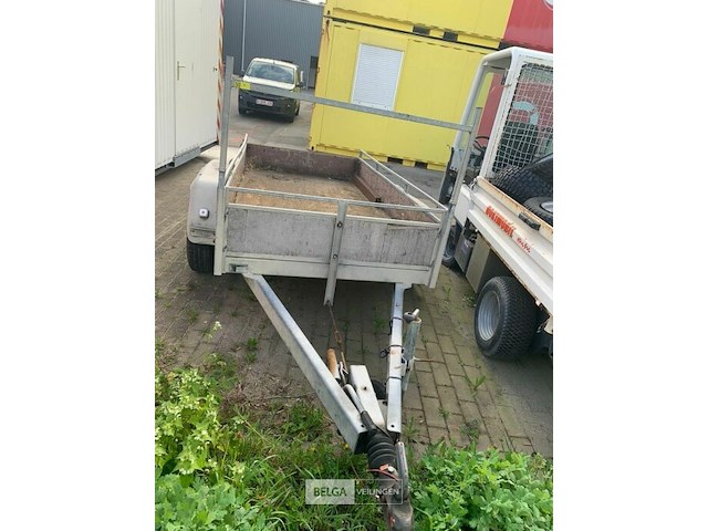 Geremd aanhangwagen dubbele as - afbeelding 2 van  8