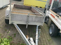 Geremd aanhangwagen dubbele as - afbeelding 2 van  8