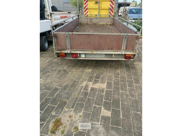 Geremd aanhangwagen dubbele as - afbeelding 4 van  8
