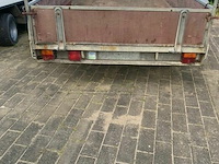 Geremd aanhangwagen dubbele as - afbeelding 4 van  8