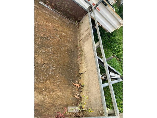 Geremd aanhangwagen dubbele as - afbeelding 6 van  8