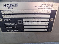 Geremde dubbelassige aanhanger met aceko kanteltrailer - afbeelding 2 van  26