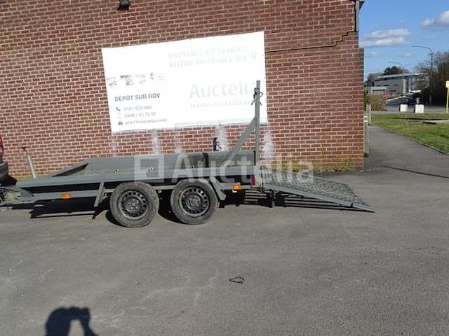 Geremde dubbelassige aanhanger met aceko kanteltrailer - afbeelding 14 van  26