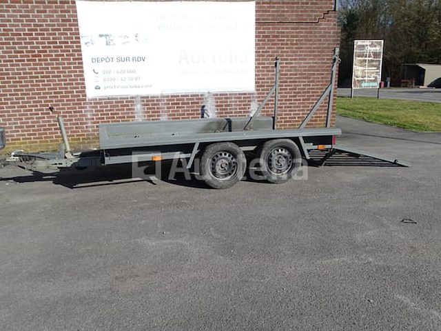 Geremde dubbelassige aanhanger met aceko kanteltrailer - afbeelding 19 van  26