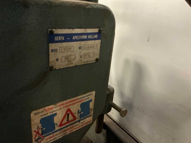 Gerfa l32 cp magnetische boormachine - afbeelding 1 van  4
