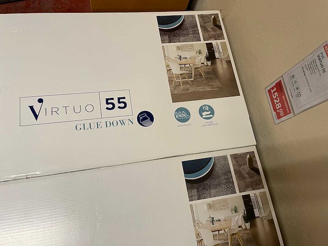 Gerflor - virtuo 55 - pvc vloer gerflor 48,80m² (17x) - afbeelding 3 van  4