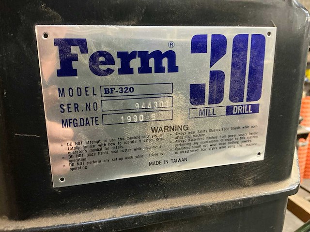 Germ bf320 kolomboormachine - afbeelding 10 van  11