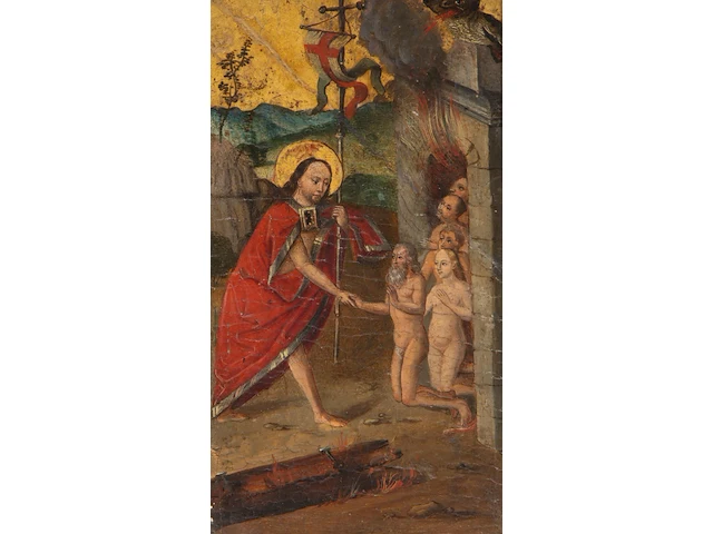 German school, two diptychs with scenes from the passion of christ, 15thc, tempera on cradled panels - afbeelding 5 van  7