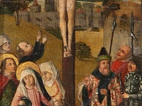 German school, two diptychs with scenes from the passion of christ, 15thc, tempera on cradled panels - afbeelding 6 van  7