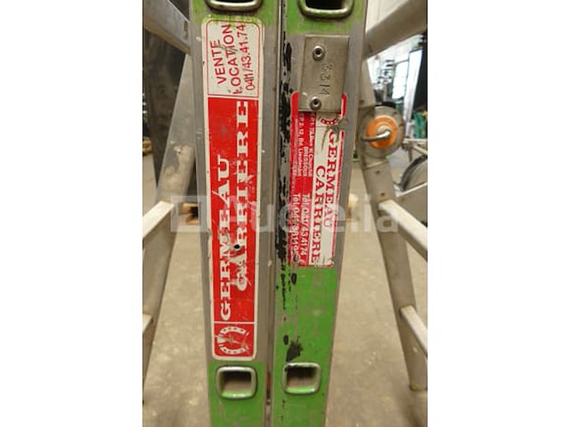 Germeau carriere 12-trins opvouwbare aluminium ladder - afbeelding 7 van  7