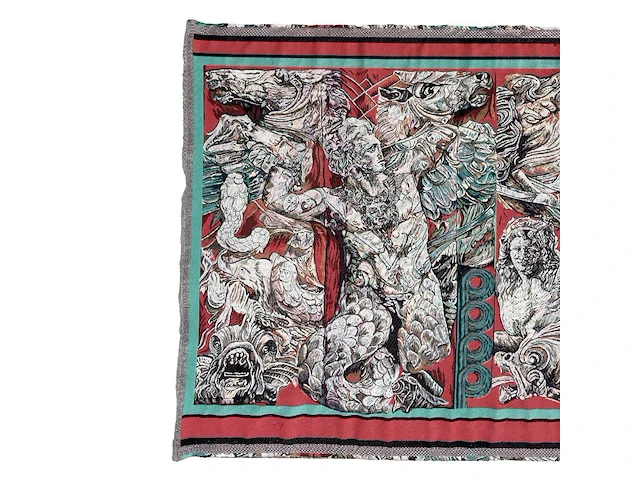 Gerti bierenbroodspot (1940), a large wall tapestry, jacquard woven at desire wauman nv 235 x 1000 cm. (82.68 x 377.94 in.) - afbeelding 6 van  10