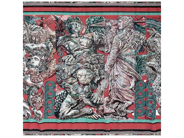 Gerti bierenbroodspot (1940), a large wall tapestry, jacquard woven at desire wauman nv 235 x 1000 cm. (82.68 x 377.94 in.) - afbeelding 10 van  10