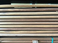 Geschaafde okan plank (40x) - afbeelding 1 van  4