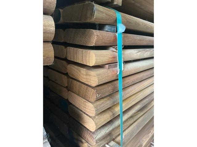 Geschaafde okan plank (54x) - afbeelding 2 van  4