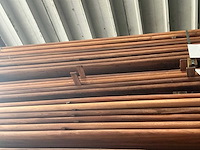 Geschaafde okan plank (65x) - afbeelding 4 van  4