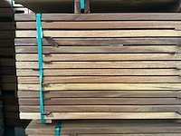 Geschaafde okan plank (70x)
