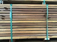 Geschaafde okan plank (70x) - afbeelding 1 van  3