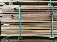 Geschaafde okan plank (70x) - afbeelding 1 van  3