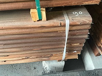 Geschaafde okan plank (90x) - afbeelding 2 van  4