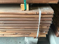 Geschaafde okan plank (90x) - afbeelding 2 van  4