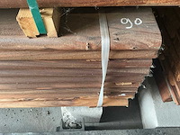 Geschaafde okan plank (90x) - afbeelding 2 van  4