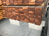 Geschaafde okan plank (90x) - afbeelding 2 van  4