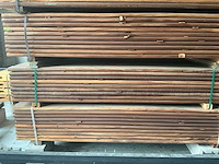 Geschaafde okan plank (90x) - afbeelding 1 van  4