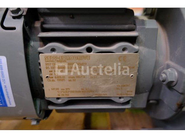 Geschakelde motor sew-eurodrive r57 drs7184be05/mmc3 - afbeelding 3 van  6