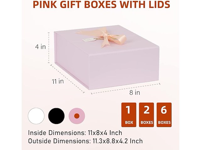 Geschenkdoos set 3x6st - afbeelding 2 van  6