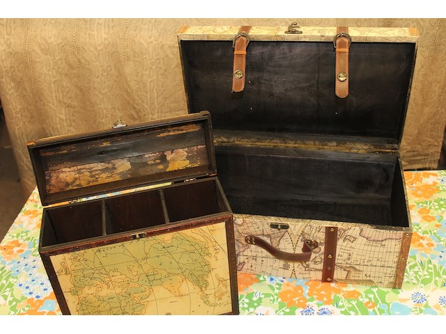 Geschenkvalies + geschenkkoffer voor 3 flessen - afbeelding 2 van  3