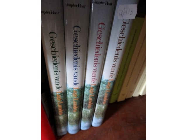Geschiedenis van de lage landen 4 delen - afbeelding 1 van  2
